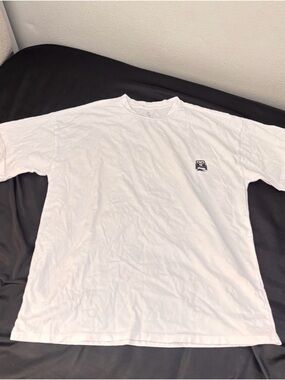 Minimalist White Tee w/ Logo